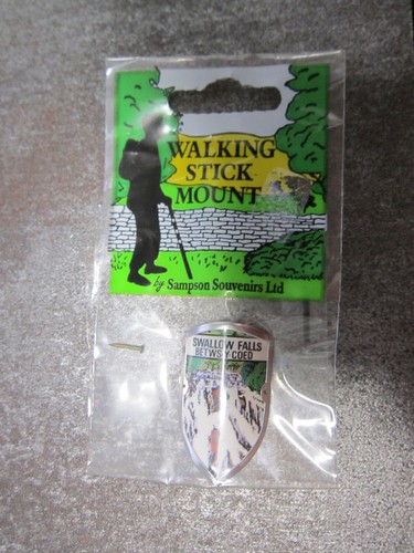 Swallow falls walking stick - swallow,