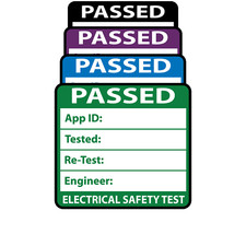 PAT Test Labels - 23mm x 25mm