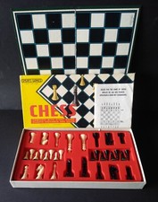 Spears Vintage Chess Set Spears Games Complete with Rules