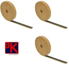 2K 'N' Gauge 3 x Rolls Cork Track Bed Underlay 10m Long x 25mm Wide x 2mm Thick