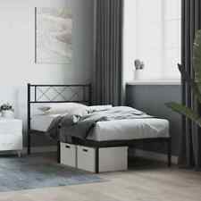 Metal Bed Frame with Headboard