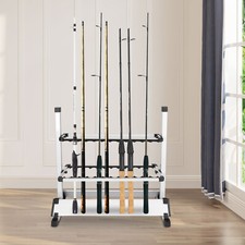 Fishing rod rack stand - rod,