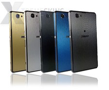 Brushed Metal Skin For SONY XPERIA Z1 & Z1 COMPACT Decal Wrap Cover Case