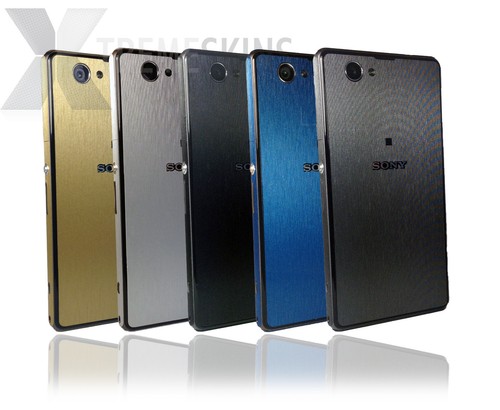 Brushed metal skin for - skin, sony