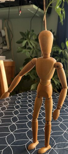Wood articulated artists - wood, artists'