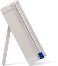 Mini Paper Cutter,Paper Trimmer Guillotine A4 A5 with Automatic Off-White 