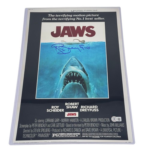 Richard dreyfuss signed jaws - dreyfuss,