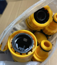 Hose Connector Garden Hose Fitting Set 1 Nozzle 5 Hose End Quick Connector 1Hose