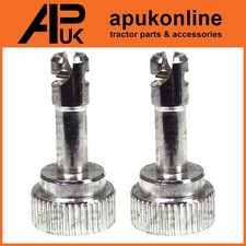 Pair Front Grille Knob Screws