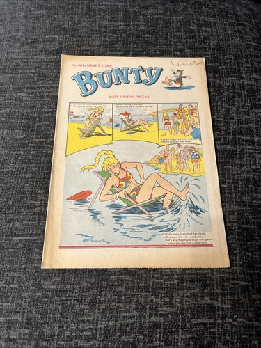 Bunty comic august 1969 - bunty, 9
