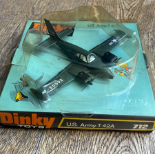 DINKY  TOYS 712 US Army T 42A WW2 Aircraft