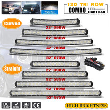 LED Work Light Bar Spot Flood