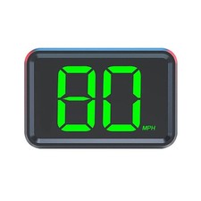 Universal Car Digital GPS Speedo Speed MPH HUD Head Up Display Speedometer A+