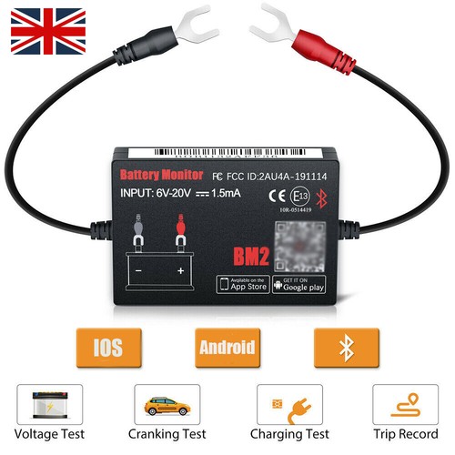 12v car battery monitor via - car,