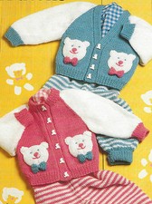 Baby Knitting Pattern DK
