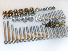 Yamaha YFS200 Blaster Quad Engine & Cylinder Stainless Allen Bolts Flange Nuts