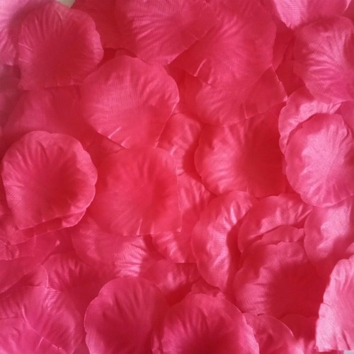 Silk rose petals flower - silk,