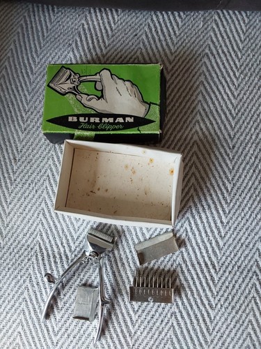 Vintage burman hair clippers - vintage,