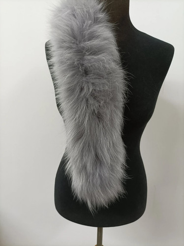 Real finn raccoon fur hood - raccoon,