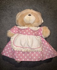Forever Friends Andrew Brownsword Soft Teddy Bear  in a dress Plush Soft