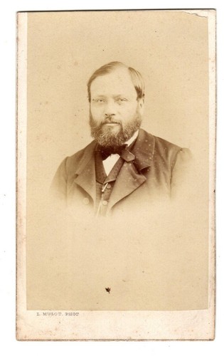 Cdv ernest pinard - cdv:, (1822-1909)