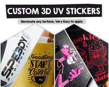 Ready to Apply 3D UV Sticker