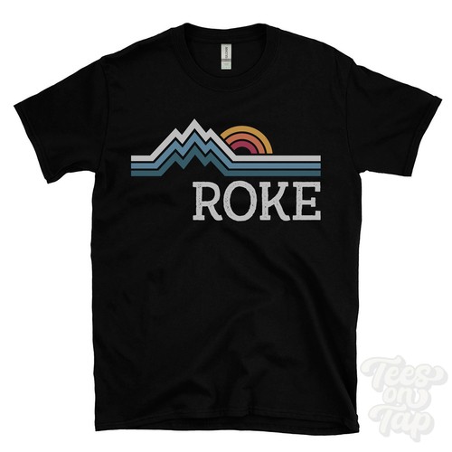 Roke retro logo - logo, t-shirt