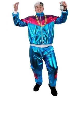 Adult shell suit fancy dress - adult,