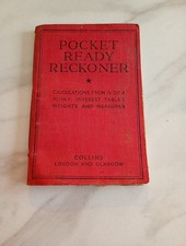 Small pocket ready reckoner