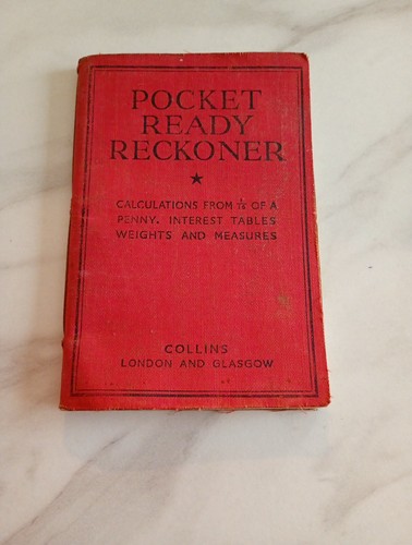 Small pocket ready - , reckoner