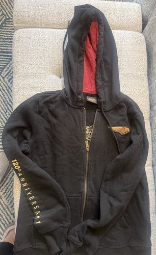 Harley davidson black - harley-davidson, zip-up
