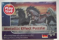 JIGSAW PUZZLE WITH A METALLIC