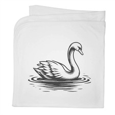 'Graceful Swan' Cotton Baby