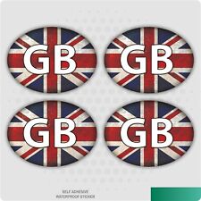 4 x GB Car Stickers - Union