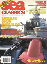 Sea Classics Jan.93 Opium Yangstze River Sable Island Nova Scotia U-Boat Nostrum