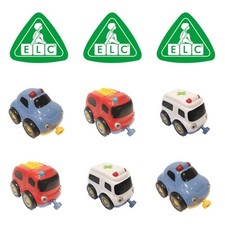 ELC Whizz World Magnetic Cars Early Learning Centre Police Ambulance Fire Engine