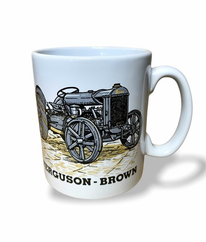 Ferguson brown vintage tractor - brown,