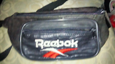 vintage leather reebook 1980s bumbag nice