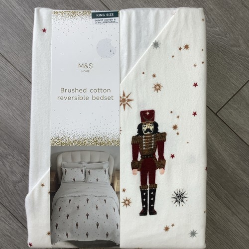 King size brushed cotton - m&s,