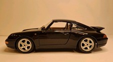 Burago 1/18 Scale Die Cast Model Porsche 911 Carrera - Black