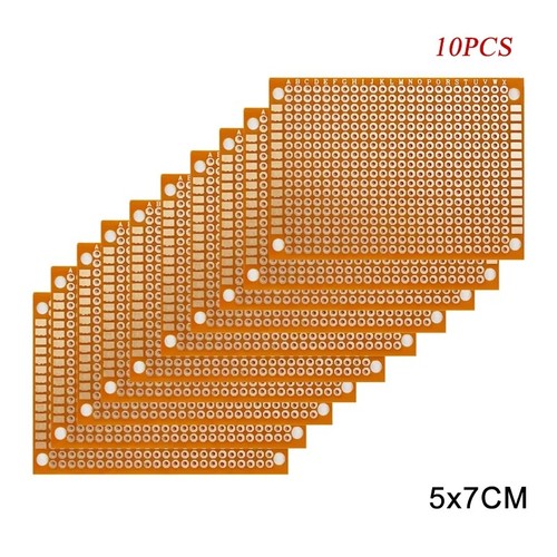 10pcs 5x7cm pcb breadboard - ,