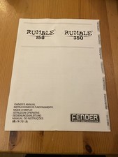 Fender Rumble 150 / Rumble 350
