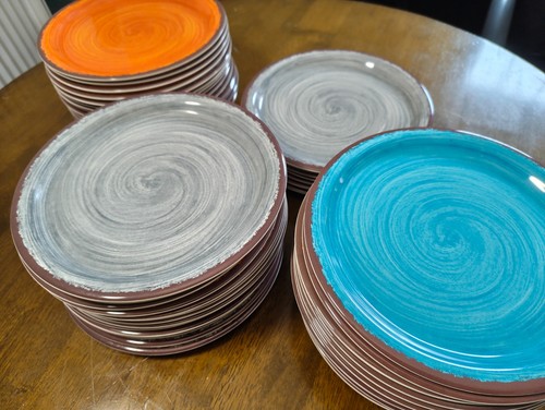 Coloured plastic restaurant - coloured,