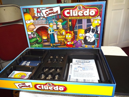 The simpsons cluedo - simpsons, game