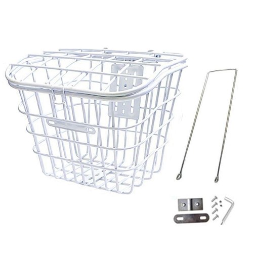 Bike front basket - basket, dogs