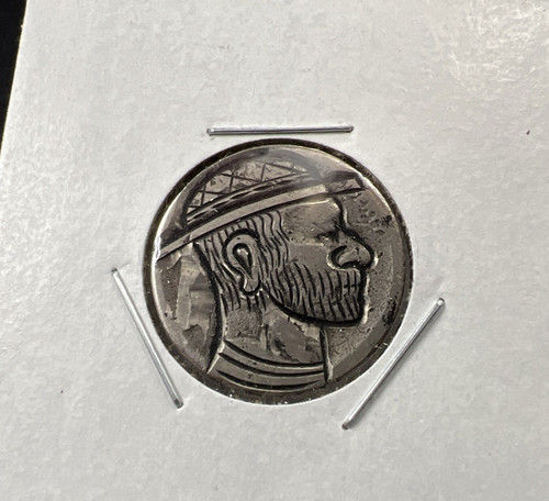 Hobo buffalo nickel coin - hobo,
