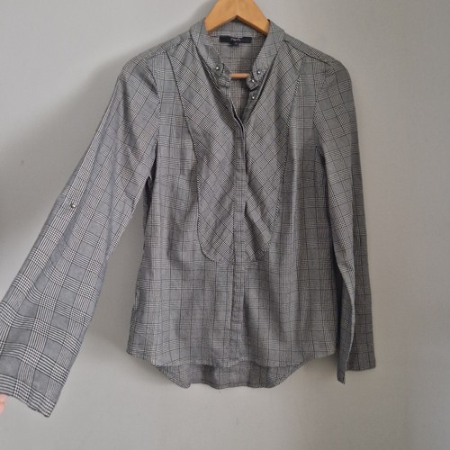 Next grey black checked - grey,