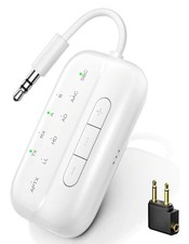 SONRU 2025 Bluetooth 5.3 Transmitter & Receiver, Supports 2 Headphones AptX 