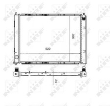 NRF Radiator for Rover 25 GTi