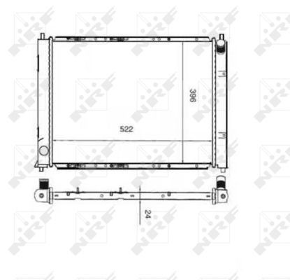 Nrf radiator for rover - nrf, gti